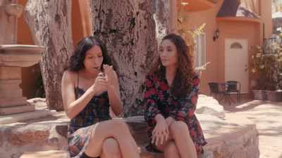 (shoes clomping)
(lighter clicking) - Amor Emanuelle