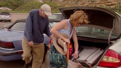 Shoes in here. - Curb Your Enthusiasm