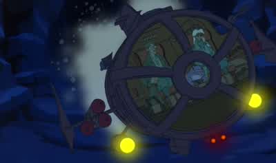Shoot at the squid, not us! - Atlantis: Milo's Return
