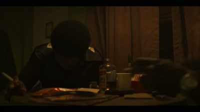 Shoot back at the...
(CHUCKLING)
(CONTINUES INDISTINCTLY) - Fight Night: The Million Dollar Heist