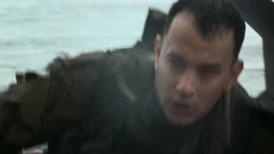 Shore party. - Saving Private Ryan