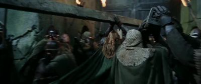 Shore up the door! - The Lord of the Rings: The Two Towers