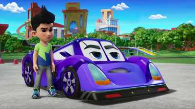 -Short for "Hot Rod."
-[revs engine] - Firebuds