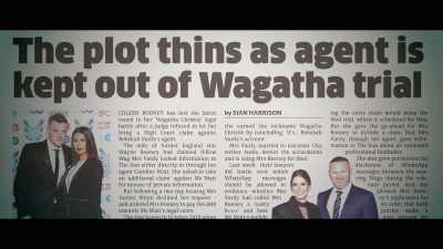 Shortly before she withdrew, - Coleen Rooney: The Real Wagatha Story