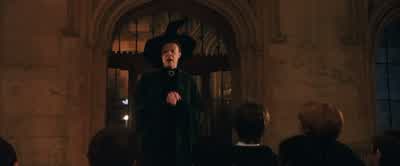 Shortly, you'll pass throughthese doors and join your classmates. - Harry Potter and the Philosopher's Stone