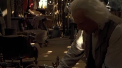 Shot in the back by Buford Tannen - Back to the Future Part III