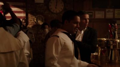Shot of bourbon. - Person of Interest