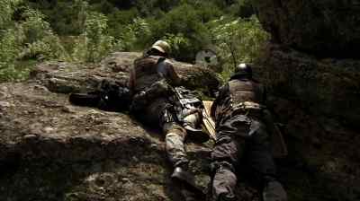 Shots fired.
Troops have contact. - Sniper: Ghost Shooter