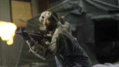 (shots firing) - Age of the Living Dead