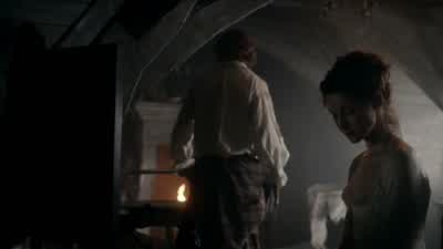 Should be grateful they didn't want to watch. - Outlander