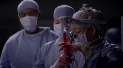Should be pumping any minute now. - Grey's Anatomy