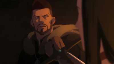 Should that girl ever harm
a single soul, Fil-- - The Witcher: Nightmare of the Wolf