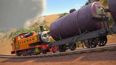 - Should I call you
Mr. Blue Tank Engine, - Thomas & Friends: Big World! Big Adventures! The Movie