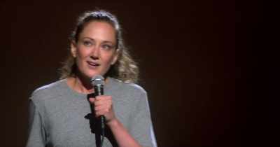 Should I just-
- Just hop on. - Jacqueline Novak: Get on Your Knees