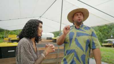 Should take a minute,
when you eat chocolate, - What Am I Eating? With Zooey Deschanel