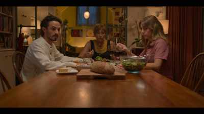 Should we, um...
Want to eat on the couch? - Bump