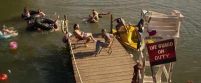 Shouldn't we be facing the water
in case someone needs help? - Action Point