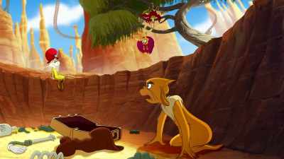 Shouldn't you know Chickeraffes
can't fly, Mr. Wildlife Expert? - Green Eggs and Ham