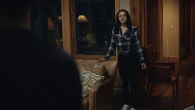Shouldn't she say,
"Let us explain?" - Trapped in the Rocky Mountains