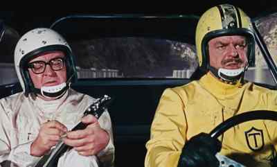 Shouldn't that wheel
have come off by now? - The Love Bug