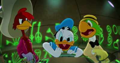 -(shouting)
-(clanking) - Legend of the Three Caballeros