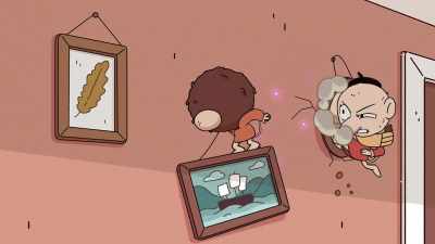 [shouting, growling] - Hilda
