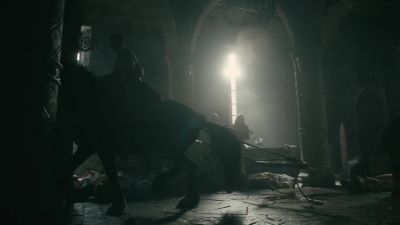 (SHOUTING) Horse! - Vikings