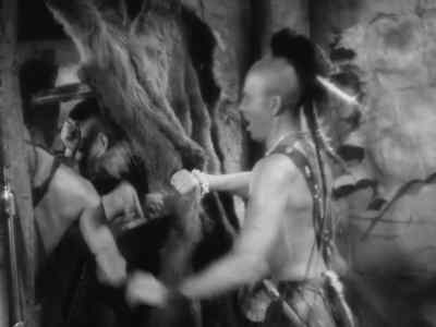                  [ SHOUTING
            IN NATIVE LANGUAGE ] - The Last of the Mohicans