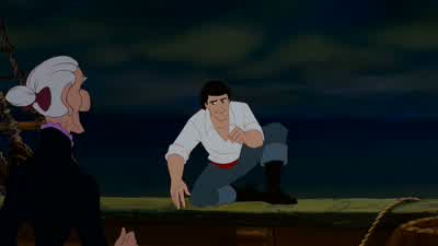 Whoa! The wind's all of a sudden on the move here! Yo! Ariel! - The Little Mermaid