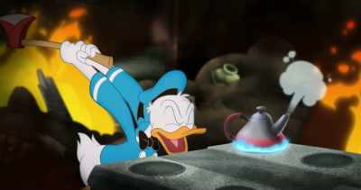 (shouting) - Legend of the Three Caballeros