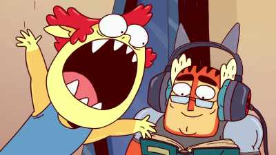 [shouting]
Tygra, can you hear me? - ThunderCats Roar