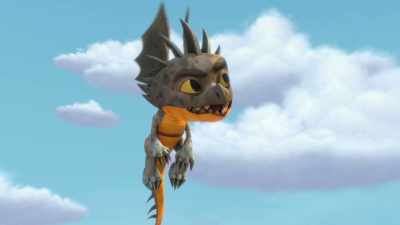 [shouts] Come on. Do they really think
these things will stop a dragon - Dragons: Rescue Riders: Hunt for the Golden Dragon