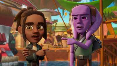 [shouts, groans] - Star Wars: Young Jedi Adventures