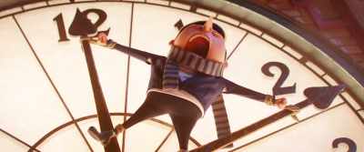 [shouts in Minionese] - Minions: The Rise of Gru