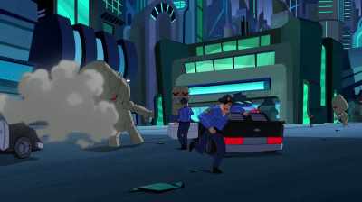 (SHOUTS) - Justice League Action