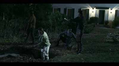 (Shovel clanking) - The Amityville Curse