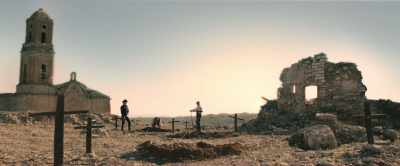 [shovel crunches] - Gunfight at Dry River