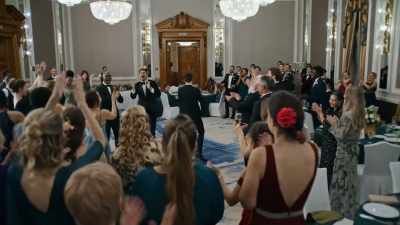 ♪ Show 'em
how we do it now! ♪ - The Groomsmen: First Look