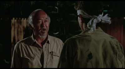 Show me "sand the floor." - More Than Miyagi: The Pat Morita Story