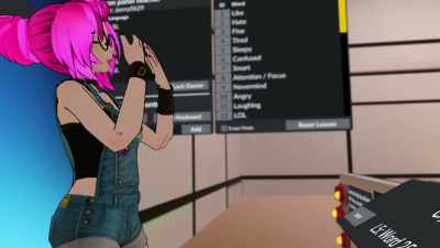Show your tears,
or if you're really crying. - We Met in Virtual Reality
