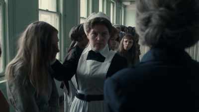 Show us. Show us one louse. - Escaping the Madhouse: The Nellie Bly Story