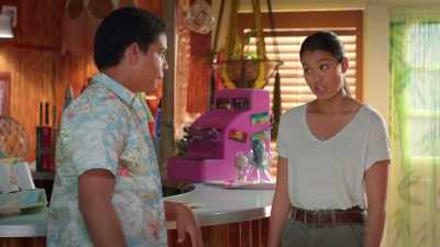 Showing the Bermuda Queen
to a total stranger - Rock Island Mysteries