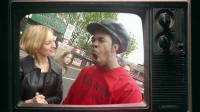 - ♪ showing you the rugged
and the raw deal stuff ♪ - Origins of Hip Hop