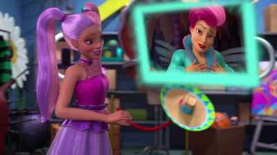 Shows initiative. - Barbie: A Touch of Magic