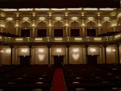 Shows were often performed
for the German army, - Occupied City