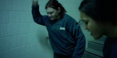 - (SHRAPNEL CLATTERS)
- (GIRLS LAUGH) - Romper Stomper