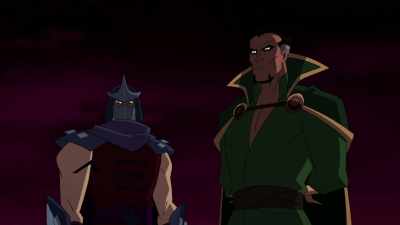 Shredder, remind me that you're
still good for something, - Batman vs Teenage Mutant Ninja Turtles