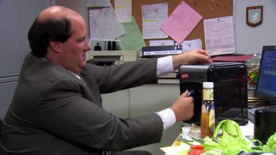 [shredder whirring] - The Office