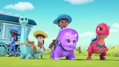 [shrieking] - Dino Ranch