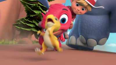 [shrieking] - Dino Ranch
